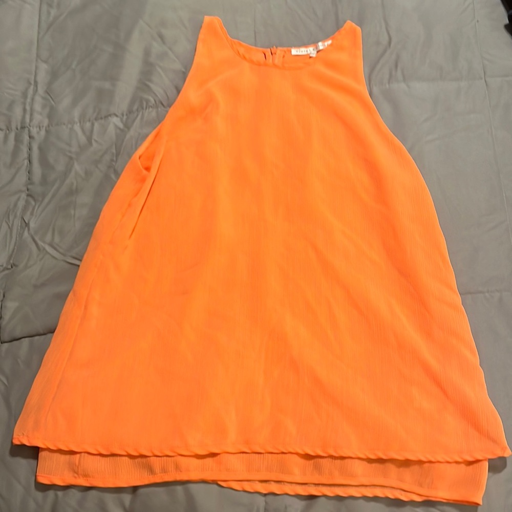 Violet and Claire orange tank top